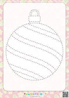 The Christmas Ball Writing worksheets are designed for preschoolers to practice handwriting and develop hand-eye coordination and concentration ability. Preschoolers are invited to trace dotted lines and color Christmas tree balls. Print out the free writing worksheets and prepare markers to complete the task. First, have your child carefully trace the tree balls along the dotted lines and then color the picture. The child can also draw any other elements or ornaments to decorate the ball. Us...