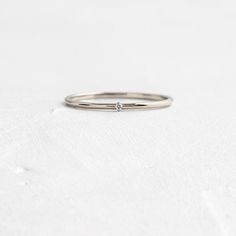 Morse Code Rings | Melanie Casey Fine Jewelry Minimalist Stackable Rings In Diamond White With Diamond Accents, Minimalist Diamond White Stackable Rings With Diamond Accents, Classic White Gold Diamond Ring, Minimalist Stackable Diamond Rings With Accents, Minimalist Diamond Stackable Rings With Accents, Minimalist Sterling Silver Diamond Ring With Single Cut Diamonds, Everyday White Gold Diamond Ring, Everyday Stackable White Gold Rings With Diamond Accents, Minimalist 14k White Gold Rings With Diamond Accents