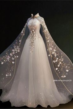 Chest Covered Wedding Dress, Fantasy Wedding Dress Art, Armor Wedding Dress, Magical Dresses Fairytale, Fantasy Ball Gowns, White Fantasy Dress, Royal Dresses Queens Fantasy, Fantasy Queen Dress, Fantasy Dress Queens