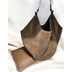 Elevate your style with our Genuine Leather Suede Bucket Bag, a must-have for this season. Crafted from genuine leather and real suede, this slouchy tote bag offers both elegance and practicality. It provides ample space for all your essentials. Available in three stunning colours--classic black, rich coffee, and on-trend green.  This large, slouchy bag is perfect for everyday use. With suede being a top fashion trend and green and chocolate tones the colours of the season, this bucket bag will Suede Tote Bag, Leather Suitcase, Suede Tote, Small Pouch, Vintage Suede, Mobile Phone Bag, Leather Bucket Bag, Leather Bucket, Pouch Bag