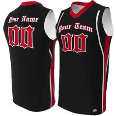 "Old English print with arched team name on front, player name and numbers in unique 3 color print.  V-neck with coordinated trim pattern on sides. MATCHING SHORTS: https://etsy.me/3Wmh0Cv OTHER CUT & SEWN SUBLIMATED JERSEY STYLES:  Retro 3 Color Old School Design Basketball Jersey: https://etsy.me/45mD1F7 Old English Old School Style Basketball Jersey: https://etsy.me/3MmPujt Rainbow Retro B-Ball Design Basketball Jersey: https://etsy.me/3q1ApMX HOW TO ORDER 1. Order a Basic Custom Jersey Team-colored Basketball Jersey With Team Name, Black Sleeveless Top With Sublimation Print, Basketball Jersey With Team Name For Sports Season, Basketball Jersey With Team Name, College Team Spirit Sleeveless Jersey, Sleeveless College Jersey With Team Spirit Style, Black Sublimation Design With Team Name For Basketball, Collegiate Sleeveless Jersey For Sports Events, Collegiate Sleeveless Sports Jersey