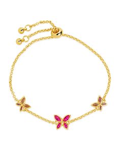 Caria Bolo Bracelet Bracelet Sterling Forever Gold Delicate Butterfly, Solid Gold Bracelet, Bolo Bracelet, Solid Gold Earrings, Statement Drop Earrings, Sliding Knot, Mens Accessories Jewelry, Earring Sale, Jewelry Case