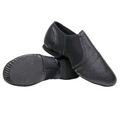 【Black Dance Shoes】Featuring an easy slip-on split sole design for quick changes and convenience【American Size 7 Shoes, 9" X 3.9" X 3.2"】Crafted from soft, durable pigskin genuine leather for comfort, with a high-density EVA reinforced sole【Weight: 0.34 pounds】These shoes offer standard sizing, are lightweight and comfortable, and boast excellent flexibility with breathable materials, allowing for easy movement without sacrificing comfort【Delicately Soft, Abrasion-Resistant, and Non-Slip】Designed with elastic fabric at the arch for snug wrapping and flexible movement【Attractive Looks】Our jazz women's shoes feature a classic black design tailored to complement dancers' attire, showcasing their unique personalities and styles.【Product Video】Video Instructions link: https://youtu.be/pX5WT9xM4 Leather Slip-on Dance Shoes, Classic Slip-on Dance Shoes With Leather Sole, Leather Dance Shoes With Leather Sole For Practice, Classic Closed Toe Dance Shoes With Rubber Sole, Classic Leather Slip-on Dance Shoes, Classic Black Dance Shoes With Rubber Heel Cap, Leather Dance Shoes With Rubber Sole For Practice, Leather Sole Dance Shoes With Round Toe, Soft Sole Slip-on Dance Shoes