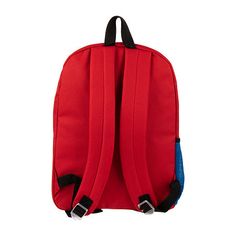 This officially licensed backpack comes with 5 components. Back and shoulder straps are padded for comfort. Has a main compartment and front pocket for extra storage. # Pieces In Set: 5Included: 1 Accessory Pouch(es), 1 Key Chain(s), 1 Backpack(s), 1 Clip(s), 1 Utility Case(s)Character: PokemonClosure Type: ZipperPockets: 1 Main Pocket With One CompartmentMeasurements: 16 Height/Inches, 5 Depth/Inches, 12 Width/InchesBase Material: 100% PolyesterCare: Spot CleanCountry of Origin: Imported Red School Backpack With Zipper Closure, Red Nylon School Bags, Red School Backpack Softback, Red Backpack With Zipper Closure For Outdoor Activities, Red Backpack With Adjustable Strap For Back To School, Red Student Backpack For End Of School Year, Red Softback School Backpack, Red Nylon Student Bag, Red Nylon School Backpack