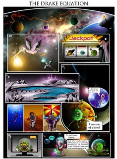 an image of a space station with many different things in the scene and text that says,