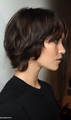 Short Shaggy Pixie Haircuts, Pixie Cut With Long Bangs, Longer Pixie Haircut, Long Pixie Hairstyles, Pixie Cut With Bangs, Chin Length, Long Pixie Cuts, Short Hairstyles For Thick Hair, Long Pixie