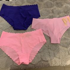 New Victoria’s Secret Panty Bundle Sz M Victoria's Secret Pink Brief Bottoms, Purple Seamless Bottoms For Loungewear, Purple Seamless Loungewear Bottoms, Victoria's Secret Stretch Bottoms For Daywear, Victoria's Secret Seamless Pink Bottoms, Victoria's Secret Pink Seamless Bottoms, Victoria's Secret Stretch Pink Shorts, Orange Dots, Original Bags