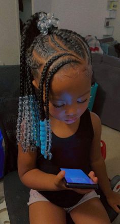 Children Hairstyles Girls Braids, Hairstyles For Little Black Girls Easy Braided, Hairstyles For Black Girls Kids Braided, Girl Braided Hairstyles Kids Black, Braided Hairstyles For Black Hair Kids With Beads, Black Kid Hairstyles Braids, Black Baby Girl Hairstyles Braids, Hairstyles For Black Kids Natural, Black Hairstyles Braids For Kids