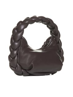 Shoulder Bag from Hereu Composition: ->lambskin, 100% | Hereu Women's Shoulder Bag in Brown | FW23/24 Single Braid, Fisherman Sandals, Minimalist Shoes, Strap Top, Luxury Retail, Luxury Boutique, Shoulder Bag Women, Leather Crossbody Bag, Leather Crossbody