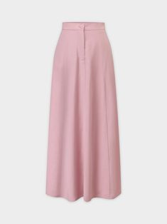 Discover the perfect blend of style and comfort with our A-Line Seamed Skirt-Dusty Rose. Elevate your wardrobe with this versatile piece that can be dressed up or down. Feminine A-line Bottoms For Spring, Feminine Long Skirt In Solid Color, Feminine A-line Pleated Skirt, Feminine Solid Color Long Skirt, Feminine Solid Color Lined Maxi Skirt, Feminine Solid Color Midi Skirt, Elegant Pink Flared Skirt, Casual Pink A-line Bottoms, Feminine Pleated Maxi Skirt