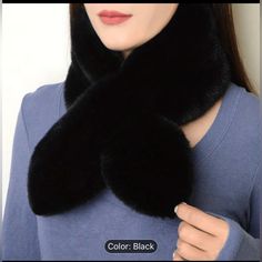 Cozy & Practical Design: Warm And Cozy Faux Fur Loophole Scarf That Features A Long And Furry Design With A Slit At One End Of The Scarf That Is Not Visible From Afar But Can Be Used To Tuck The Other End Of The Scarf Through To Securely Wrap It Around The Neck Like A Bow. Or It Can Also Be Worn Draped Around The Neck If Desired. Ideal Gift: Perfect Gift For Your Loved Ones For Any Occasions Such As Christmas, Birthdays, Anniversaries, Mother’s Day, Graduations, Valentine’s Day, Etc, Or When You Fuzzy Scarf, Scarf Women Winter, Fur Scarf, Fake Fur, Neck Gaiters, Warm Scarf, Neck Wrap, Faux Fur Collar, Rabbit Fur