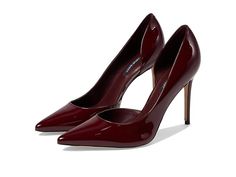 10 Cm Heels, Very High Heels Stilettos, Andrea Aesthetic, Red Heels Prom, Dark Red Heels, Stilletos Heels, Maroon Heels, Burgundy Accessories, Aesthetic Heels