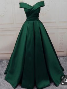 Green Prom Dress Long, 2021 Prom Dresses, Senior Prom Dresses, Simple Prom Dress, Senior Prom