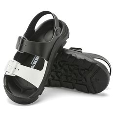 Mogami Birko-Flor Functional White Sport Sandals For Outdoor, Functional White Open Toe Sport Sandals, White Functional Outdoor Sandals, White Slip-resistant Slide Sandals, White Cushioned Sandals, Functional White Open Toe Sandals, Functional White Sandals With Cushioned Footbed, White Sport Sandals With Buckle Closure, White Sport Sandals With Buckle Closure And Round Toe