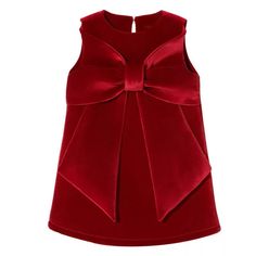 Dress With Big Bow, Toddler Christmas Dress, Red Christmas Dress, Velvet Party Dress, Girls Christmas Outfits, Nylon Dress, Princess Kids, Vintage Baby Girl, Bow Christmas