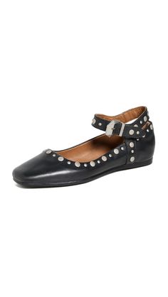 PRICES MAY VARY. LEATHER UPPER, RUBBER SOLE, DOUBLE BUCKLE STRAP Mary Jane Ballet Flats, Womens Mary Janes, Free People Shoes, Mary Jane Flats, Ballet Flats, Mary Janes, Ankle Strap, Special Features, Rubber Sole