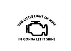 this little light of mine i'm gonna let it shine decal sticker