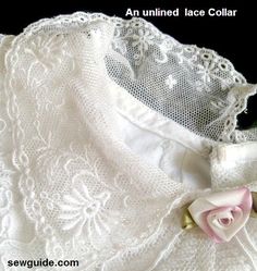 How To Sew Lace Trim On Dress, Vintage Lace Top With Lace Collar, Elegant Lace Trim Fabric, Luxury Tulle Fabric With Lace Trim, Cream Tulle Fabric With Lace Trim, Lace Insert, Decorative Trim, Lace Collar, Lace Panelled