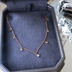 18k Rose Gold Rafinity Choker Necklace. Never Worn. Luxury Rose Gold Infinity Jewelry, Elegant Rose Gold Infinity Necklace, Rose Gold Infinity Jewelry With Diamond Accents, 14k Rose Gold Jewelry With Rose Cut Diamonds, Rose Gold Jewelry With Rose Cut Diamonds In 14k, Persian Fashion, 18k Rose Gold, Womens Jewelry Necklace, Persian