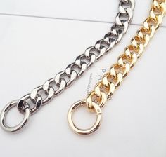 Hello! Welcome to CrafthardwareFinding:) Chain Strap Extender bag chain replacement strap purse chain bag strap bag handle bag hardware color: gold / silver Note: 1. Colors may vary slightly from picture due to computer monitor and photo lighting. 2. if you need more, pls covo me.:) 3. Default shipping method is the Air Post by the Post Office. Wanna choose Expedited shipping method, pls contact me first. Please contact me if there is a problem with your item. I will do my best to resolve any is Bag Hardware, Strap Purse, Star Chain, Strap Bag, Heart Bag, Bag Chain, Chain Crossbody Bag, Purse Strap, Photo Lighting