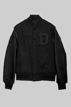 PRE-ORDER "TRIPLE BLACK RESISTANCE" Varsity – The Brooklyn Circus Casual Black Fitted Varsity Jacket, Fitted Black Varsity Jacket, Black Fitted Varsity Jacket, Black Outerwear For Sports Events, Collegiate Black Varsity Jacket For Sports Events, Fitted Black Varsity Jacket For Streetwear, Classic Black Varsity Jacket For Streetwear, Classic Black Leather Varsity Jacket, Black Varsity Jacket For Sports Events In Winter