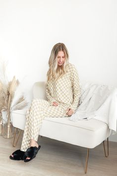 Introducing our women's pajama sets, made from breathable, silky smooth 95% Bamboo Viscose and 5% Spandex. This set is designed with YOUR comfort in mind - meaning it's super soft, super stretchy, and, of course, super cozy. Key Features: Breathable + Silky Smooth: Crafted from 95% Bamboo Viscose and 5% Spandex, our fabric feels as soft as cashmere, providing ultimate comfort for your entire family. Tagless Design: Say goodbye to itchy tags! Our tagless design ensures nothing irritates sensitive Womens Pj Sets, Pyjamas Womens, Womens Pyjama Sets, Henley Top, Pajama Set Women, Pajama Sets, Pj Sets, British Indian Ocean Territory, Pajamas Women