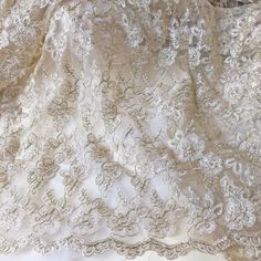 * * * * * * N o t e * * * * * * If you choose express shipping, contact number is a MUST for shipping, please leave it with orders, Thank you. * * * Welcome to our shop, enjoy your shopping moment! Gold Corded Embroidery Wedding Tulle Lace Fabric, Matte Gold Lace Fabric Embroidery floral Golden Fabric for Dance Costumes, Ballgown Dress * * * * * * S i z e * * * * * * Width - 47 Inches ( 120 cm ) * * * * * C o l o r * * * * * * * * * Ｑ u a n t i t y * * * * This listing is for 1 yard, if you orde Embroidered Lace Gown For Banquets, Embroidered Lace Gown For Banquet, Intricately Embroidered Fitted Fabric For Mother Of The Bride, Fitted Embroidered Fabric For Mother Of The Bride, Lace Dress With Pearl Embroidery For Ceremony, Ceremony Lace Dresses With Pearl Embroidery, Fitted Cream Gown With Floral Embroidery, Fitted Embroidered Lace Fabric For Ceremony, Fitted Lace Fabric With Intricate Embroidery