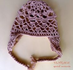 Crochet Beige Earflap Hat, Crochet Lace Hat, Lace Hat for girl, READY TO SHIP by… Crochet Lace Hat, Lace Hat, Earflap Hat, Hat Crochet, Crochet Braids, Earmuffs, Ear Warmers, Photography Props, Crochet Lace