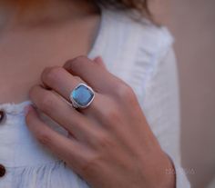 Rainbow Labradorite Square Ring Gemstone Natural | Etsy Fine Jewelry Moonstone Ring With Natural Stones For Gift, Chalcedony Jewelry With Large Stone For Gift, Silver Chalcedony Jewelry As A Gift, Sterling Silver Rings With Natural Stones For Gift, Handmade Silver Chalcedony Moonstone Ring, Sterling Silver Rings With Large Stone For Gift, Sterling Silver Rings With Large Stone As A Gift, Sterling Silver Ring With Large Stone As Gift, Square Ring