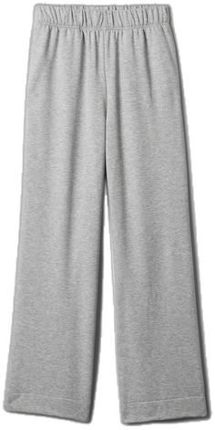 Gap Full Length Relaxed Fit Pants, Gap Relaxed Fit Full Length Pants, Gap Relaxed Fit Full-length Pants, Gap Straight Hem Workwear Bottoms, Gap Straight Hem Bottoms For Work, Gap Wide Leg Pants With Elastic Waistband, Comfortable Gap Bottoms With Elastic Waistband, Gap Lounge Pants With Ribbed Waistband, Gap Straight Leg Loungewear Bottoms