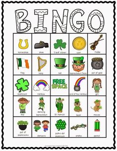 a st patrick's day printable game for kids