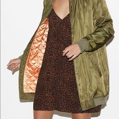 Purchased From Pacsun- Bnwt! Never Worn. Has Ties On The Sides To Make Tighter/Loosen. Pacsun Dresses, Plaid Shacket, Kendall And Kylie, Kendall + Kylie, Hot Outfits, Pacsun, Military Jacket, Black And Brown, Cool Outfits