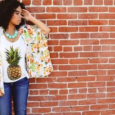 FLY One Shoulder Blouse, Floral Tops, Floral