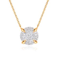 PRICES MAY VARY. Elegant Solitaire Necklaces: Our round solitaire pendant sparkles as it sits in a halo of cubic zirconia stones. Simply exquisite and enchanting! A super dainty gold necklace, the diamond necklace is a classic necklace for every women. This sparkling little beauty will add a hint of elegance to anything you wear. Perfect for everyday and any night Size: The cubic zirconia pendant mearsures 10.2mm in diameter, and the necklace chain could adjustable from 15.75 to 17.32 inches wit Single Diamond Necklace, Thick Gold Chain, Gold Necklace For Women, Dainty Gold Jewelry, Simple Chain, Solitaire Necklace, Necklace Cute, Round Solitaire, Dainty Gold Necklace