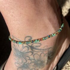 Ankle Bracelets for Women, Turquoise Anklet, Dainty Anklet, Gold Turquoise , Womens Anklet, Glass Bead Anklet , Surfer Anklet, Beach Anklet - Etsy Dainty Colorful Beads Anklets As A Gift, Handmade Adjustable Dainty Anklets, Dainty Anklets With Colorful Beads As Gift, Dainty Handmade Adjustable Anklets, Handmade Dainty Adjustable Anklets, Dainty Colorful Beaded Anklets As Gift, Adjustable Dainty Anklet For The Beach, Adjustable Turquoise Dainty Anklets, Adjustable Dainty Anklets With Colorful Beads