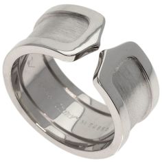 Used Cartier C2 Ring Lm #57 Ring, 18k White Gold, Women's, Cartier (Sku: Gzl13g65) === General === Brand : Cartier === Design === Type : Band Ring Gender : Women Color : White Gold Material : White Gold (18k) === Size === Other Size : 17 === Included Items === Accessories : None Accessories Notice : Before Purchasing, Please Refer To The Images Of The Accessories Included With The Item. === Condition === Condition : Used (Very Good) Ranking : Rank A Used - A Few Traces Of Usage, Some Scratches / Jewelry Cartier, Cartier Jewelry, Woman Colour, Gold Material, Band Ring, Cartier, Band Rings, Color White, White Gold