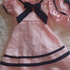 Vintage Rare Editions Girls Sailor Dress Pink/Navy Size 12m Like New Condition, Never Worn. Navy Fitted Cute Dress, Cute Fitted Navy Dress, Fitted Pink Dress For School, Preppy Pink School Dress, Cute Navy School Dress, Cute Navy Short Sleeve Dress, Cute Navy Dress For Dress-up Occasions, Cute Pink School Dress, Preppy Pink Dresses With Ruffles