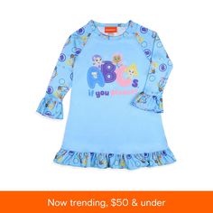 in stock Bubble Guppies, Kids Sleep, Toddler Girls, Nickelodeon, Night Gown, Toddler Girl, Abc, Pajamas, Pick Up