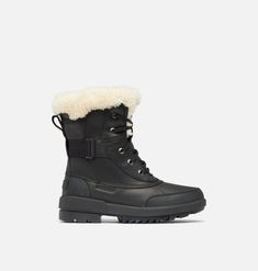 Sorel Tivoli Iv, Tough Style, Sorel Tivoli, Sorel Womens, Black Sea, Wedge Boots, Rubber Heels, Waterproof Boots, Sea Salt