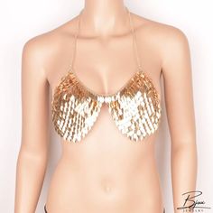 Bjux - Sexy cadena de pecho erótico plástico lentejuelas cuerpo cadena de metal bikini cintura cadena Glamorous Gold Waist Chain For Party, Glamorous Gold Body Chain For Festivals, Glamorous Gold Body Chain For Summer, Adjustable Summer Party Body Chain, Party Metal Choker Body Jewelry, Summer Party Body Jewelry With Adjustable Chain, Glamorous Gold Body Chain For Night Out, Gold Metal Body Chain For Party, Summer Party Metal Body Chain