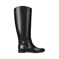 Paying homage to Ralph Lauren’s equestrian-inspired heritage the Brooke riding boot is defined by a streamlined silhouette a stacked leather heel and a buckled ankle strap with an “LRL” metal keeper. A seasonal essential this style is crafted with luxuriously smooth burnished leather enhancing its sophisticated appeal. Boot For Women, Women Ralph Lauren, Riding Boot, Swimwear Dress, Ralph Lauren Purple Label, Leather Riding Boots, Leather Heels, Riding Boots, Equestrian