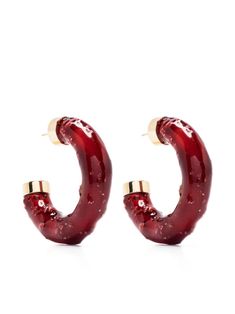 Jacquemus Les Créoles Confiture Hoop Earrings - Farfetch