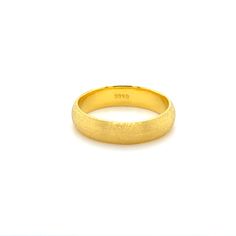 24k Solid Yellow Gold Men Women Wedding Band. This handcrafted ring makes a great family heirloom and truly an investment you can wear.  Width - 5mm Thickness - Approx. 1.6mm Approx Weight. 7.4 - 7.6 Grams for Size 8.75 Sand Blast Finish / Glass Blast Finish / Satin Finish Beautiful display of pure 999.9 gold on your fingers. Perfect for daily wears as it will never tarnish deoxidize, nor corrode. Pure gold is hypoallergenic! Allergy-free and does not contain any other metals. FREE SHIPPING WITHIN USA ONE DAY HANDLING FREE Gift Box About Us With 30 years of jewelry experience and a Top Rated Seller on eBay since 2011, Goldland Jewelry strives to provide quality handcrafted jewelries at the best price. Pricing are set to sell out quick! 30 Day Return after delivery for full refund. 5mm Wedding Band, Gold Satin, Handcrafted Rings, Star Ring, Allergy Free, Womens Wedding Bands, Sell Out, Pure Gold, Family Heirloom