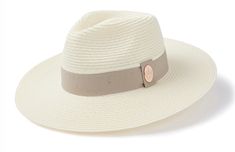 Hemley Summer Fedora - Cream - Hound & Hare Classic Cream Straw Hat For Beach, Classic Cream Fedora For The Beach, Classic Cream Fedora For Beach, Classic Cream Panama Hat For The Beach, Classic Cream Panama Hat For Beach, Classic Fedora With Upf 50+ For The Beach, Classic Wide Brim Sun Hat For Beach Season, Classic Beach Fedora With Upf 50+, Classic Lightweight Fedora For Beach