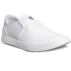 Adult Ccilu Skool Pilot Men Slip-on Sneakers Comfortable Walking ShoesComfortable, stylish slip-on sneakers with a trendy touch. | The soft upper cushioned insole makes for a snug and comfy fit. Made from the vegan leather cover, PETA approved. | Super Comfy - Soft, micro-suede upper and cushioned insole make for a snug and comfy fit. | High Support - Strong bonds form the shoe's structure, notably improving its support, shock absorption, abrasion resistance, and durability. | CCILUCELL® Technol Sneakers Walking, Sporty Shoes, Sneakers Comfortable, Slip On Trainers, Closed Toe Shoes, Round Toe Heels, Shoes White, Comfy Fits, Work Shoes