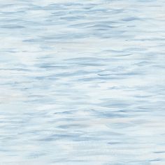 Ripples Wallpaper in Blue from the Mediterranean Collection by York Wallcoverings Blue Wallpaper Accent Wall, Tidal Waves, Classic Dinnerware, Wallpaper Textured, Sand And Sea, Strip Pattern, York Wallpaper, Seaside Style, Ebb And Flow