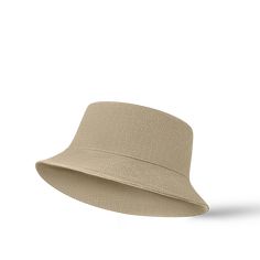 LOUIS VUITTON® - Everyday Reversible Bucket Hat - Beige Beige Flat Brim Bucket Hat For Travel, Classic Bucket Panama Hat For Travel, Classic Solid Bucket Hat With Short Brim, Classic Solid Color Bucket Hat With Short Brim, Beige Visor Bucket Hat For Travel, Classic Brimmed Bucket Hat, Everyday Beige Bucket Hat With Short Brim, Khaki Bucket Hat With Short Brim For Travel, Khaki Short Brim Bucket Hat For Travel