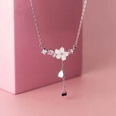 🎁💝 This Kawaii Cherry Blossom Necklace is the perfect gift for your special someone! 💗 Featuring a delicate cherry blossom pendant, this unique and adorable necklace is sure to put a smile on their face. 🤗 Crafted with high-quality materials for long-lasting wear, this necklace is sure to be a treasured reminder of your love! 💝💓 BASIC INFORMATION High-quality environmental material SHIPPING INFORMATION 🔄 Processing Time - 1-4 business days. 📦 Shipping - We offer Worldwide shipping! average delivery time is 9 - 25 days business days not including processing time. Kawaii Cherry Blossom, Kawaii Cherry, Cherry Blossom Necklace, Kawaii Crafts, Information Processing, Kawaii Shop, Smile On, A Necklace, Charm Earrings