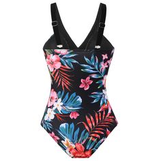 Gender: Women Type:Bikini Sets Feature:Floral Print. Sleeveless. Off The Shoulder Material:Polyester Style:Casual/Fashion Color:Multicolor Size:S. M. L. XL. 2XL. 3XL. 4XL. 5XL Please Note:All Dimensions Are Measured Manually With A Deviation Of 1 To 3cm. Sleeveless Tankini For Beach Season, Sleeveless Tankini For Pool Beachwear, Sleeveless Beachwear Tankini For Pool, Black Tropical Printed Swimwear, Tropical Black Swimwear For Vacation, Black Tropical Swimwear For Vacation, Black Printed Tropical Swimwear, Black Tropical Swimwear For Poolside, Tropical Black Swimwear For Poolside