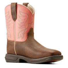 Ariat Footwear Women's 4LR™ technology provides lightweight support and stability Lightweight EVA midsole absorbs shock Clear Duratread™ sole with unique graphic Five-row stitch pattern Ariat is including you in its dedication to environmental stewardship. By purchasing this product, you are supporting the responsible production of leather at Leather Working Group-certified tanneries. Square toe Horseman heel 8In height Full-grain leather and suede Mesh lining 10050916 Comfortable and lightweigh Environmental Stewardship, Cowgirl Boot, Western Boots Women, Cowgirl Boots, Honey Bee, Western Boots, Leather Working, Full Grain Leather, Stitch Pattern